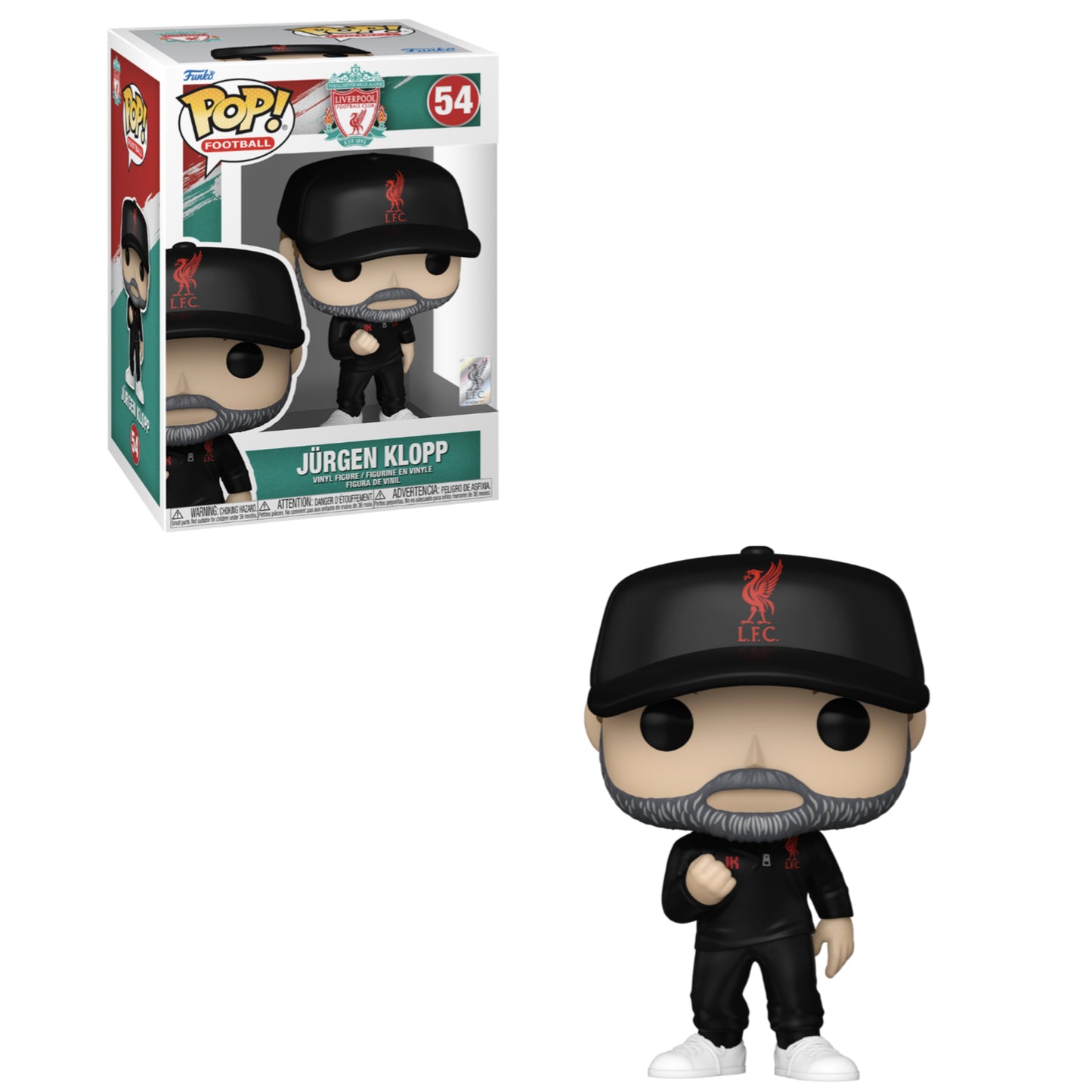 Funko POP! Football: Liverpool - Jurgen Klopp #54 Figure