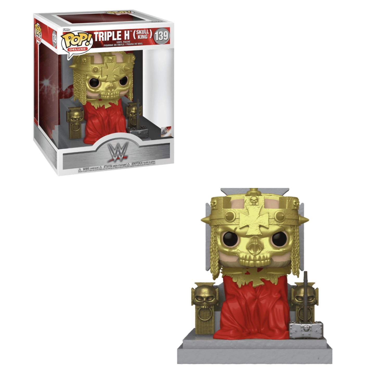Funko POP! WWE: Triple H (Skull King) #139 Figure