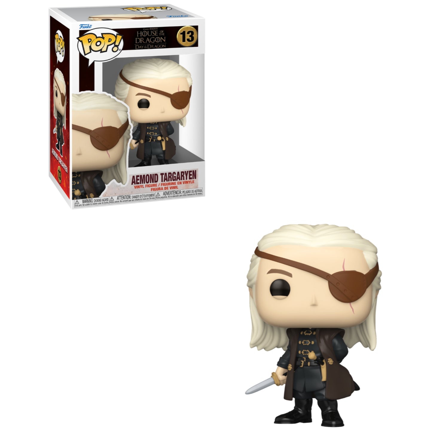 Funko POP! TV: House of the Dragon - Aemond Targaryen #13 Figure