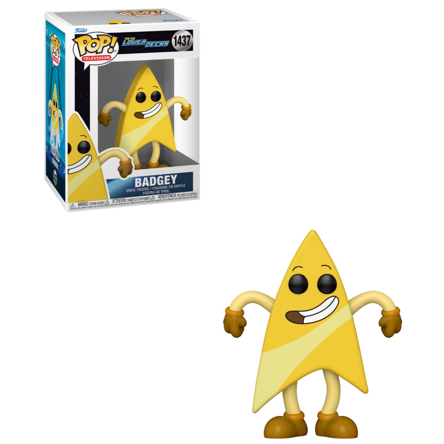 Funko POP! TV: Star Trek Lower Decks - Badgey #1437 Figure