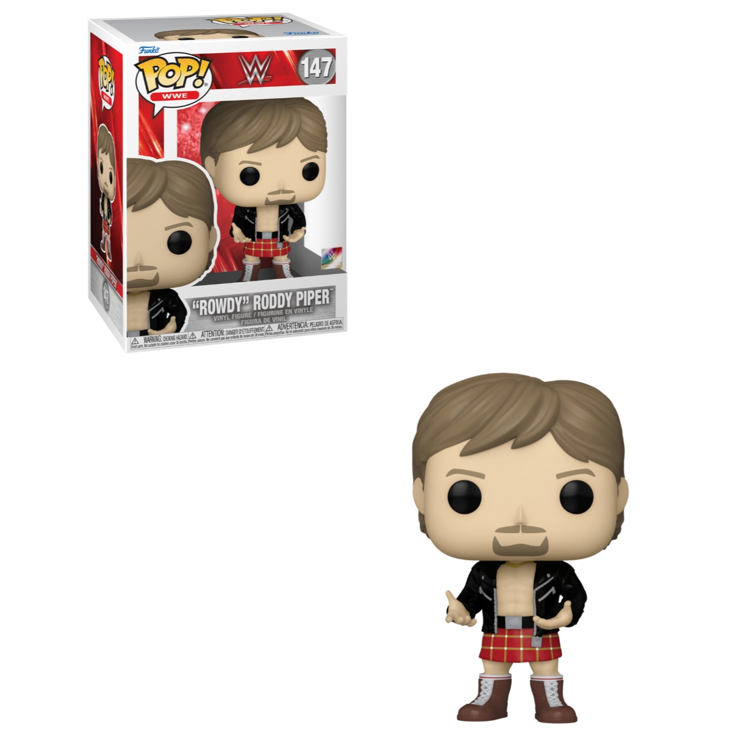 Funko POP! WWE: "Rowdy" Roddy Piper #147 Figure