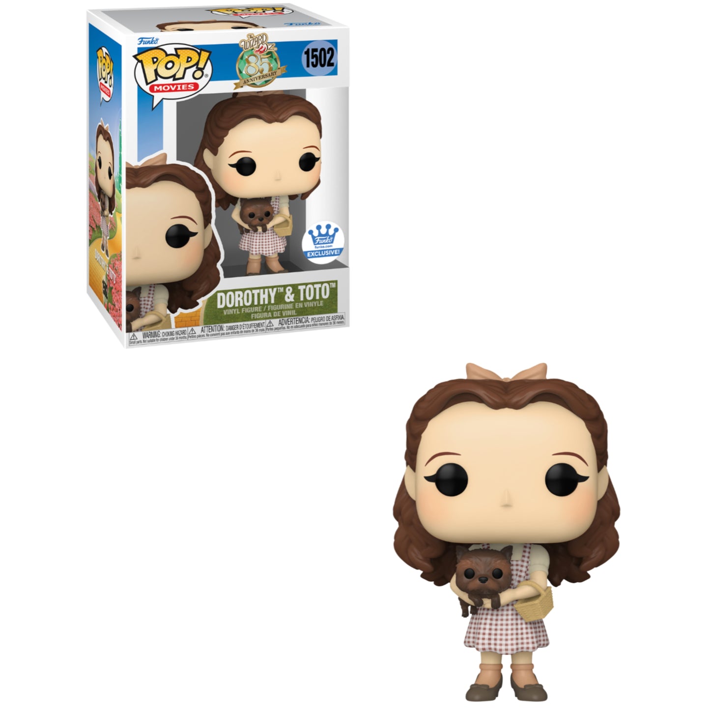 Funko POP! Movies: The Wizard of Oz - Dorothy & Toto #1502 Figure