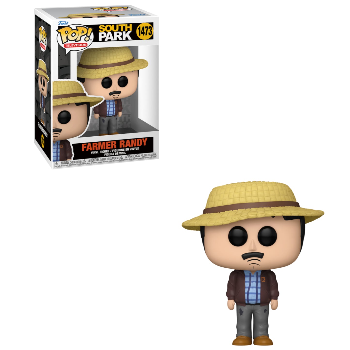Funko POP! TV: South Park - Farmer Randy #1473 Figure