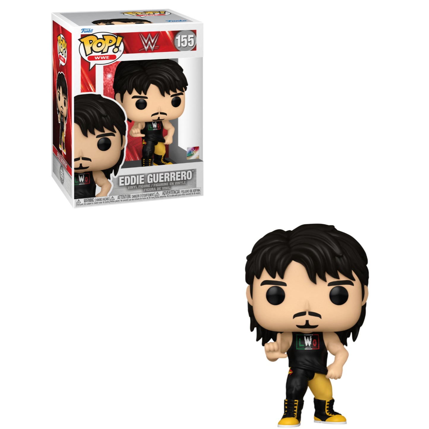 Funko POP! WWE: Eddie Guerrero #155 Figure