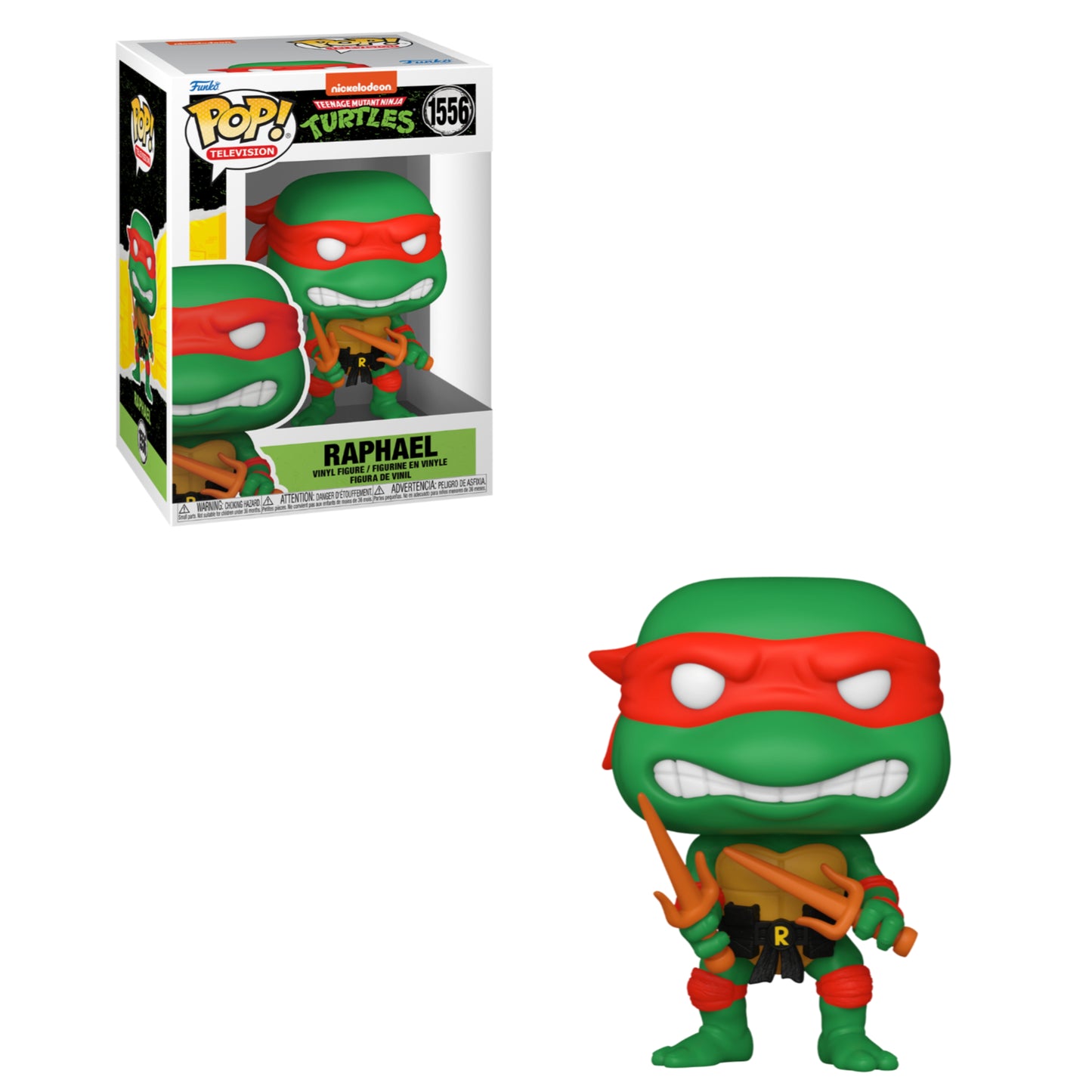 Funko POP! TV: Teenage Mutant Ninja Turtles - Raphael #1556 Figure