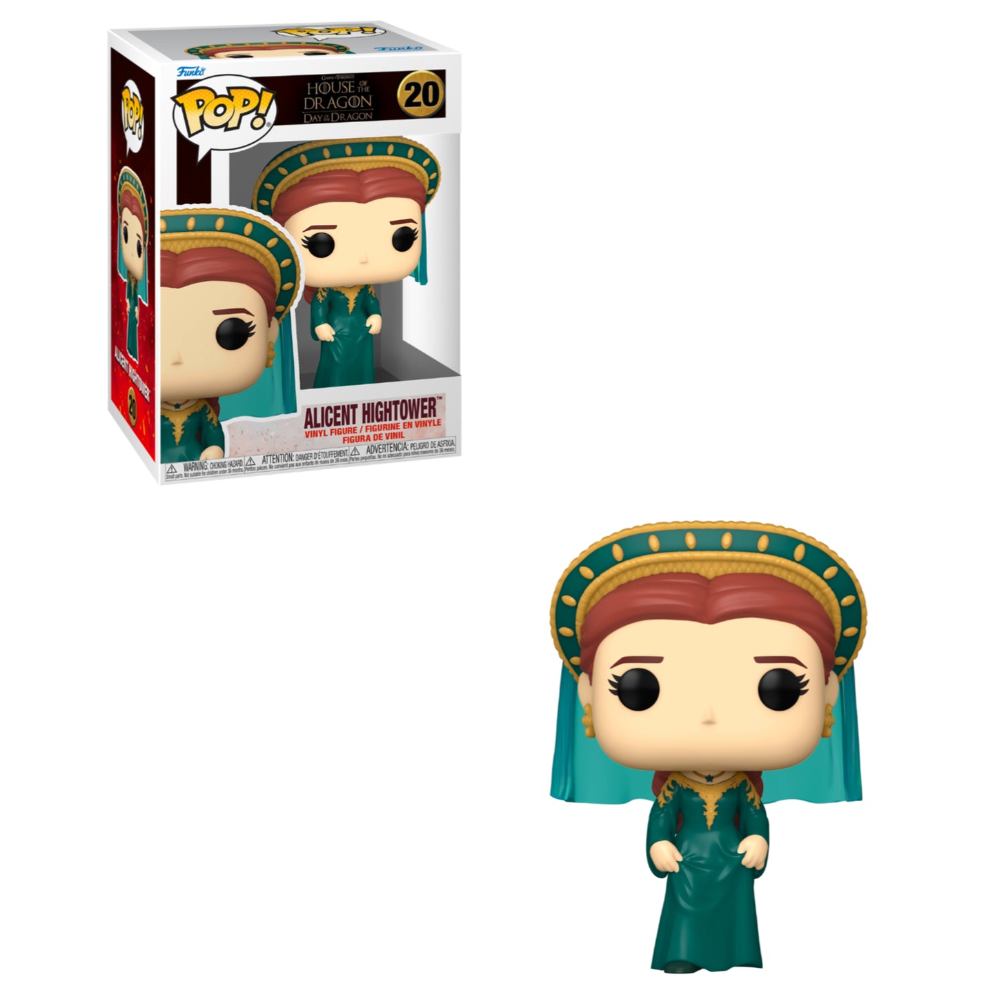 Funko POP! TV: House of the Dragon - Alicent Hightower #20 Figure