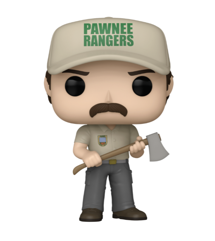 Funko POP! TV: Parks and Recreation - Ron Swanson (Pawnee Rangers) #1414 Figure