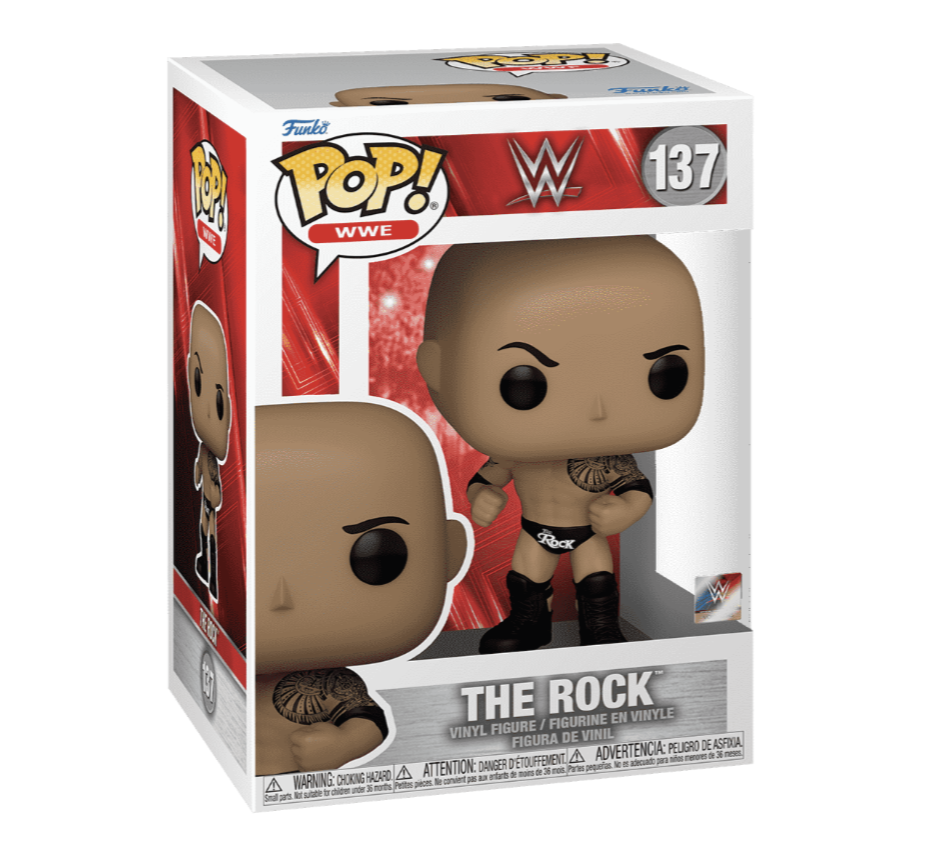 Funko POP! WWE: The Rock(Final) #137 Figure