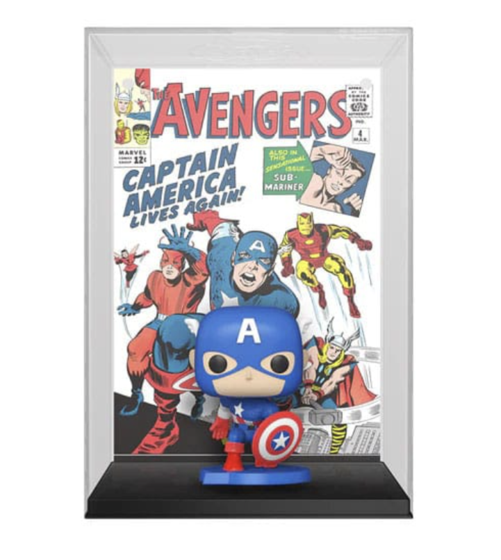 Funko POP! Comic Covers: Marvel - Captain America #27 Figure