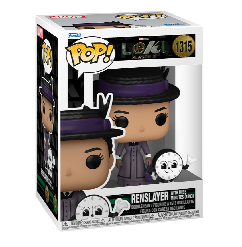 Funko POP! Marvel: Loki Season 2 - Renslayer with Miss Minutes #1315 Figure