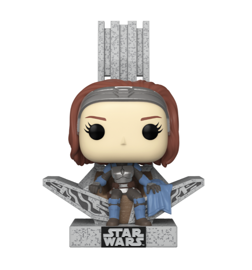 Funko POP! Star Wars: The Mandalorian - Bo-Katan Kryze on the Throne #669 Figure