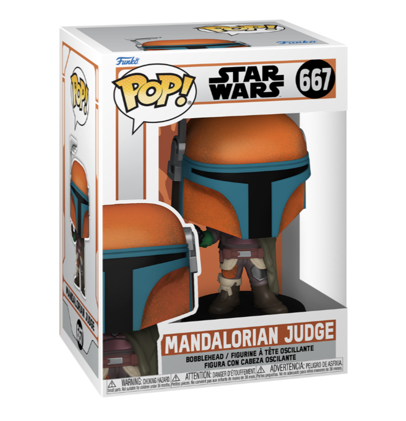 Funko POP! Star Wars: The Mandalorian - Mandalorian Judge #667 Figure