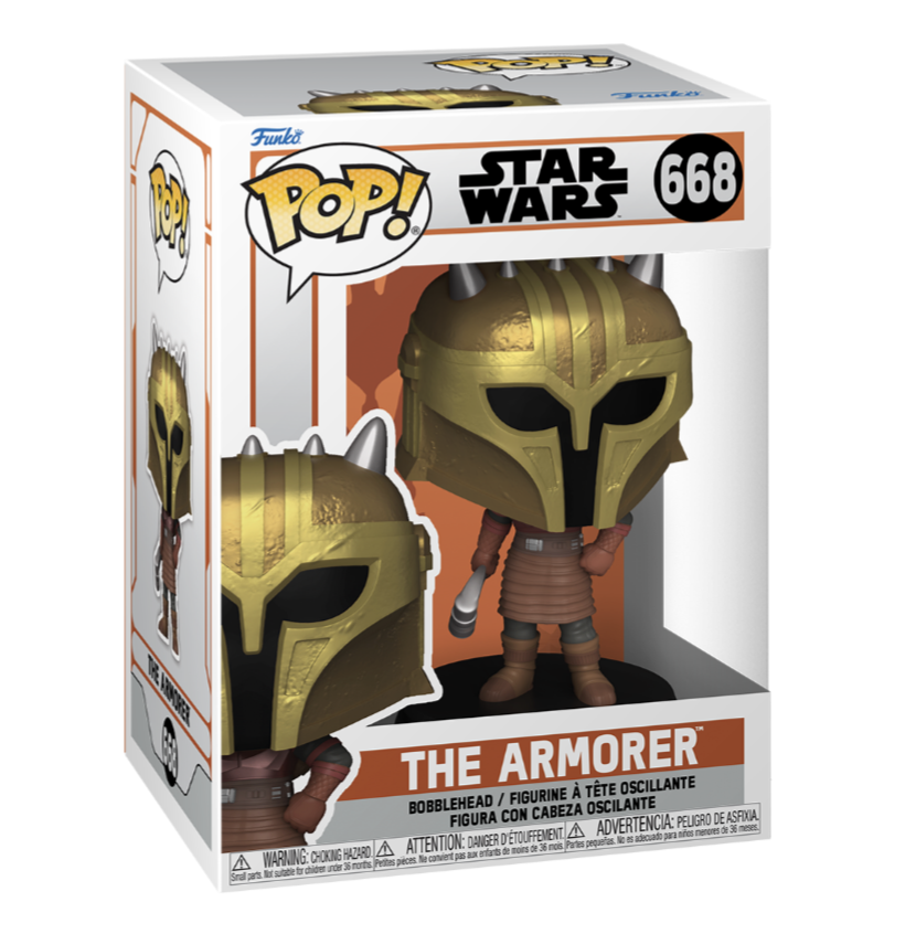 Funko POP! Star Wars: The Mandalorian - The Armorer #668 Figure