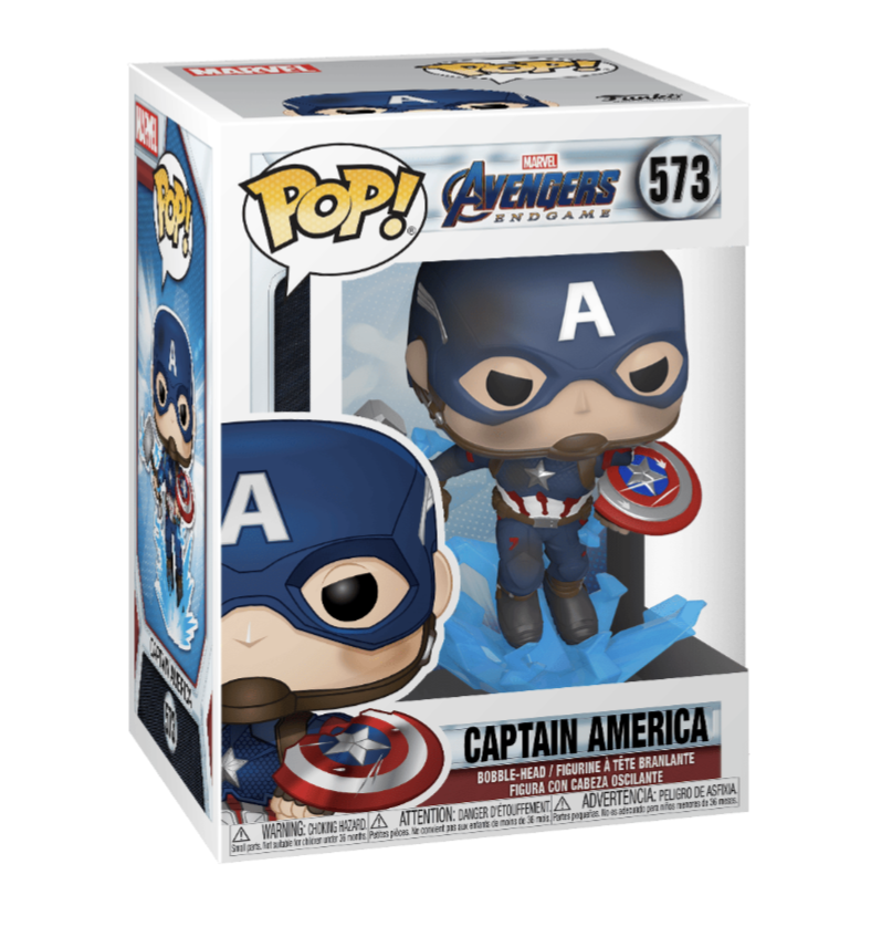 Funko POP! Marvel: Avengers Endgame - Captain America #573 Figure