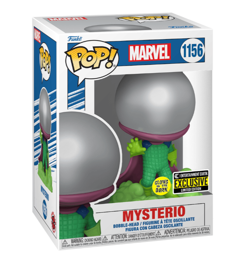 Funko POP! Marvel: Mysterio(Glow) #1156 Figure