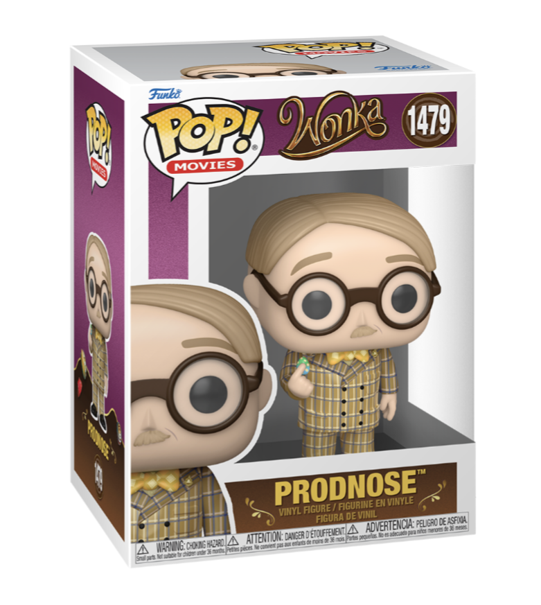 Funko POP! Movies: Willy Wonka & the Chocolate Factory - Prodnose #1479 Figure
