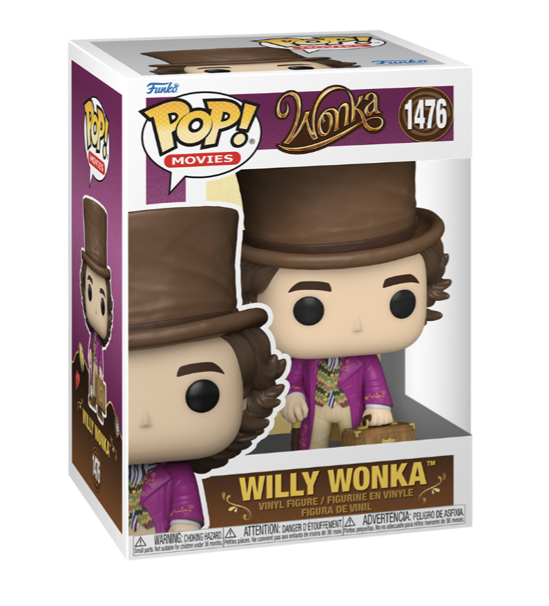 Funko POP! Movies: Willy Wonka & the Chocolate Factory - Willy Wonka #1476 Figure
