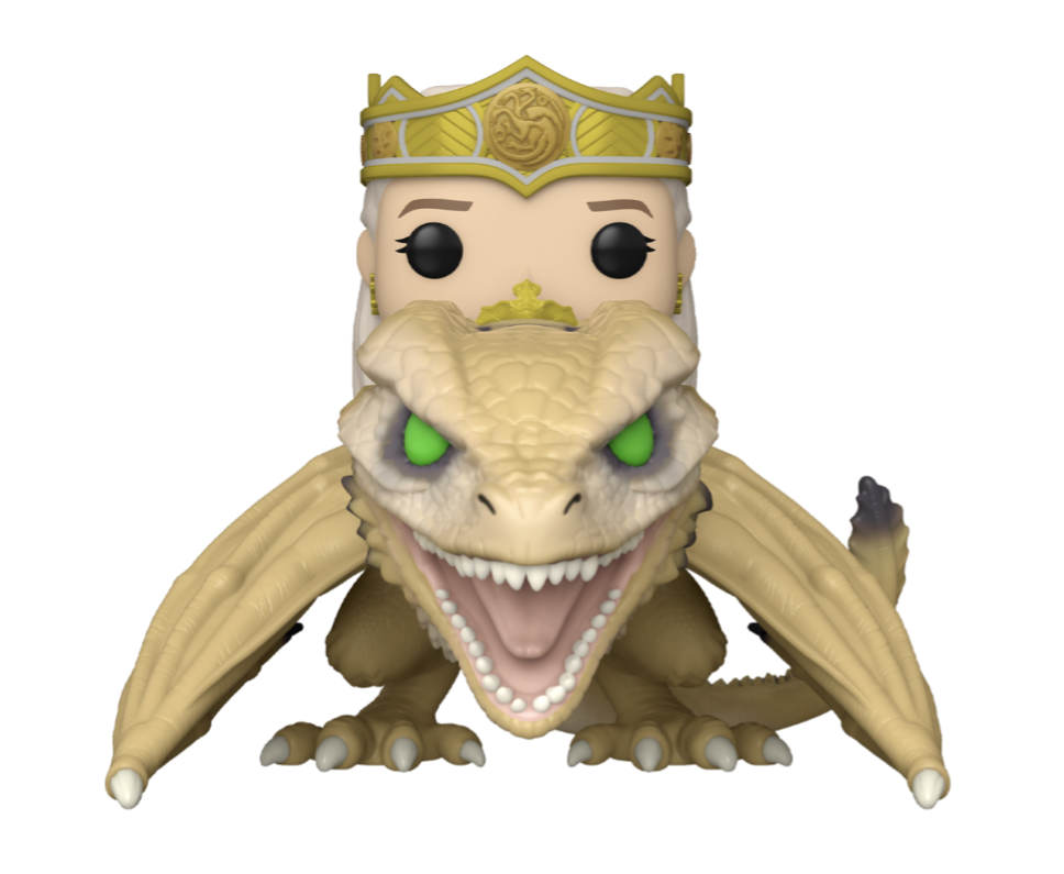 Funko POP! Rides: House of the Dragon - Queen Rhaenyra with Syrax #305 Figure