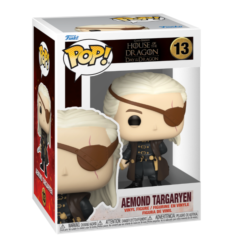 Funko POP! TV: House of the Dragon - Aemond Targaryen #13 Figure