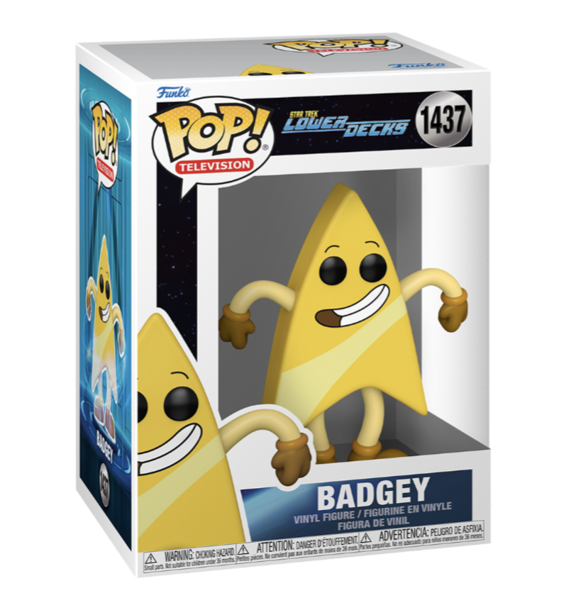 Funko POP! TV: Star Trek Lower Decks - Badgey #1437 Figure