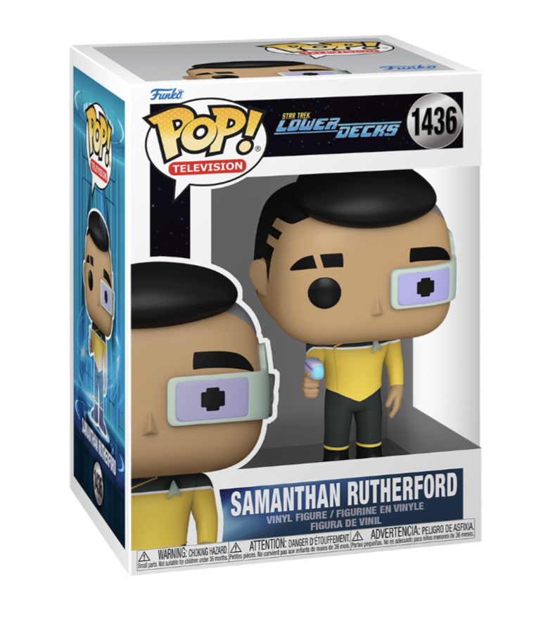 Funko POP! TV: Star Trek Lower Decks - Samanthan Rutherford #1436 Figure