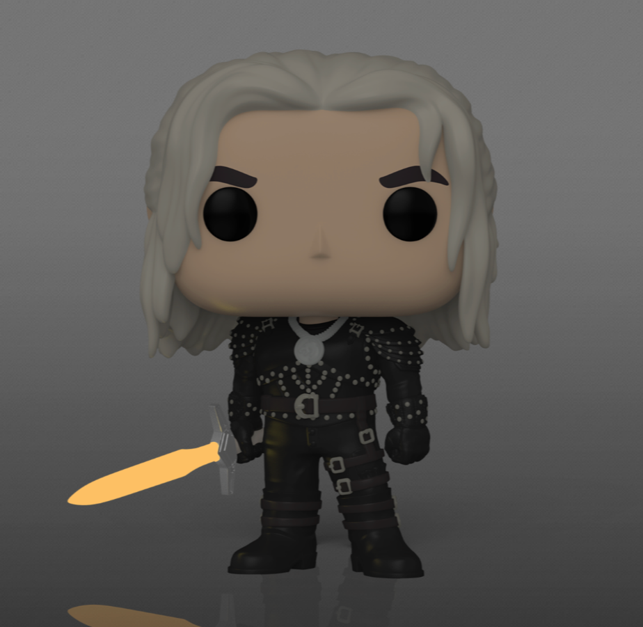 Funko POP! TV: The Witcher - Geralt with sword(Glow) #1322 Figure