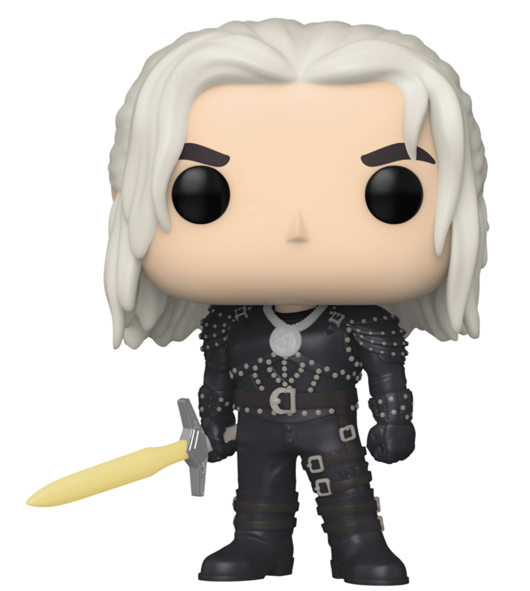 Funko POP! TV: The Witcher - Geralt with sword(Glow) #1322 Figure