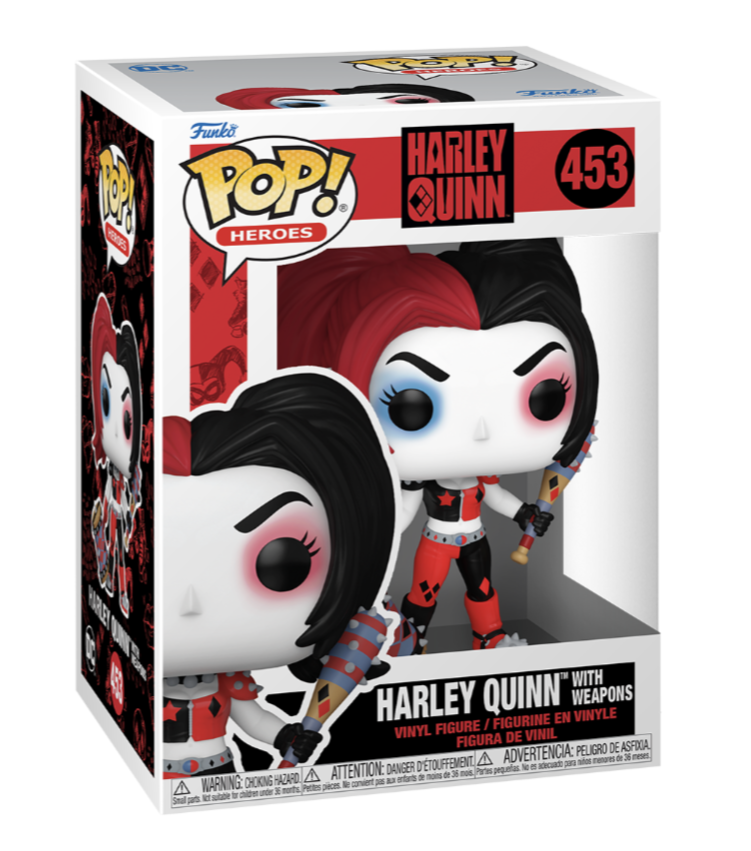 Funko POP! DC Heroes: Harley Quinn with Weapons #453 Figure