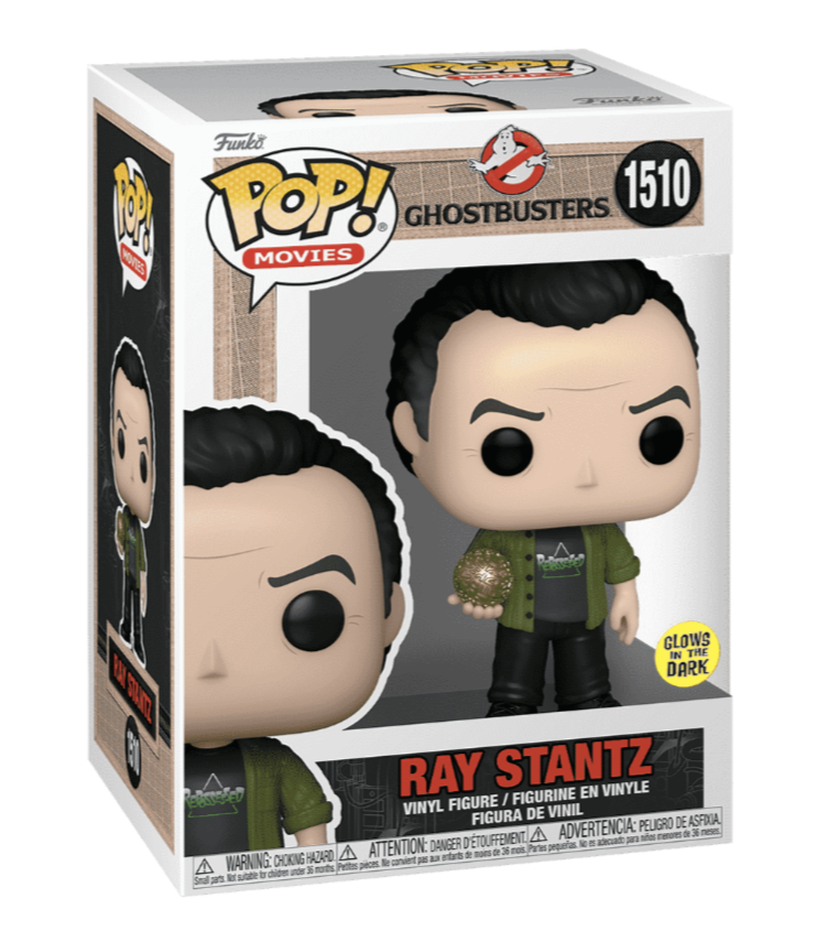 Funko POP! Movies: Ghostbusters - Ray Stantz (GITD) #1510 Figure