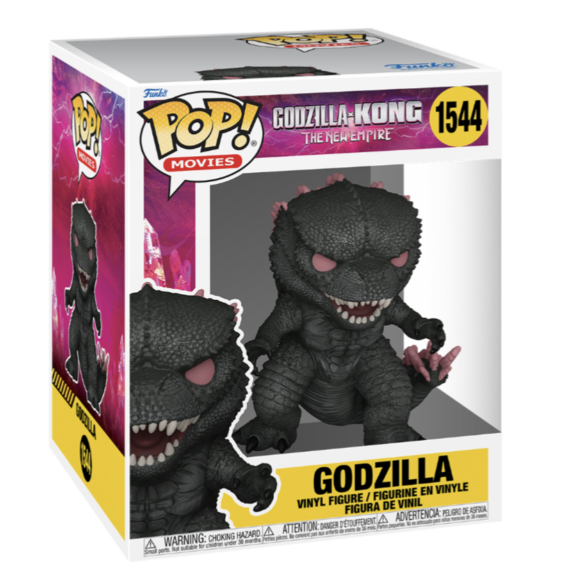 Funko POP! Movies: Godzilla vs Kong: The New Empire - Godzilla (Supersized) #1544 Figure