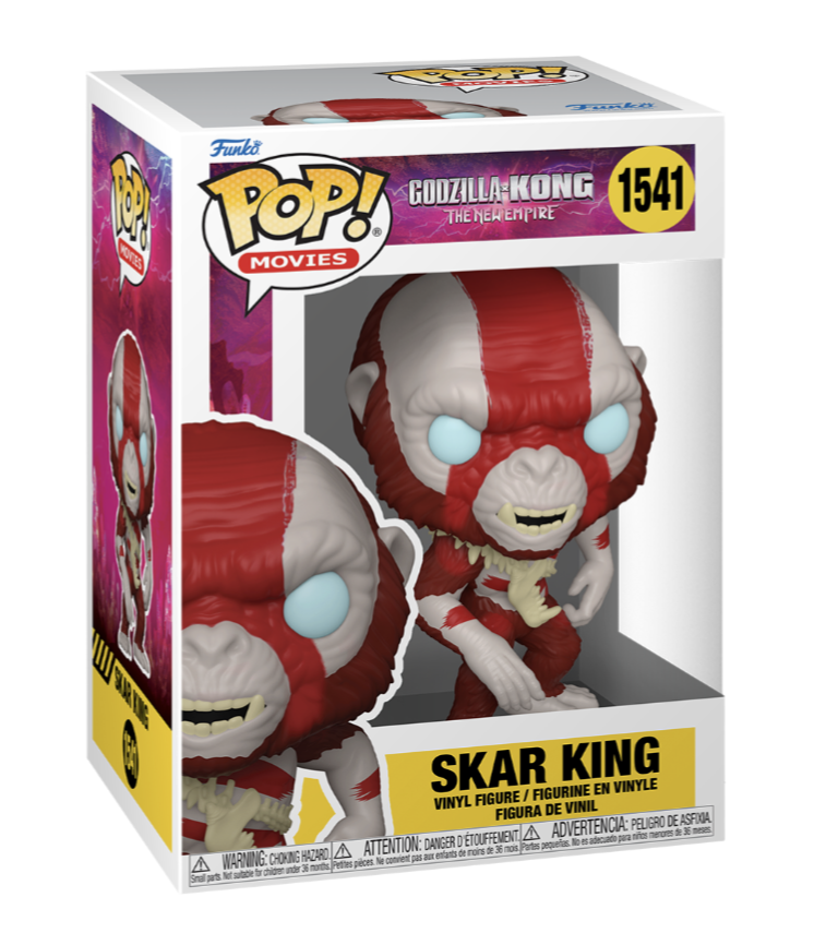 Funko POP! Movies: Godzilla vs Kong: The New Empire - Skar King #1541 Figure