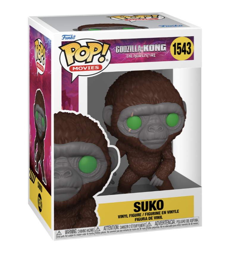 Funko POP! Movies: Godzilla vs Kong: The New Empire - Suko #1543 Figure