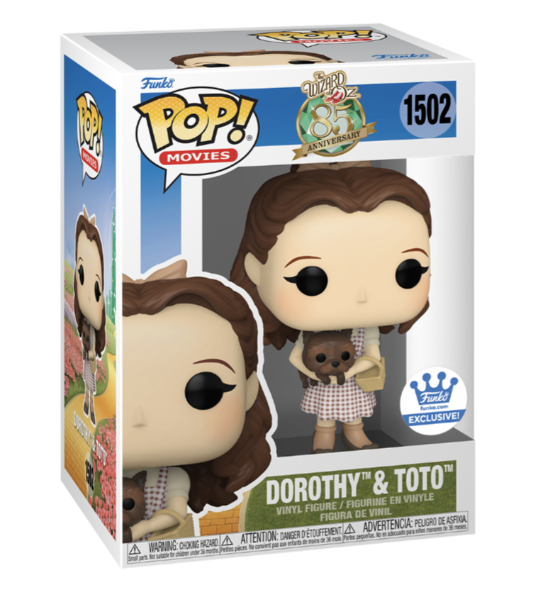 Funko POP! Movies: The Wizard of Oz - Dorothy & Toto #1502 Figure