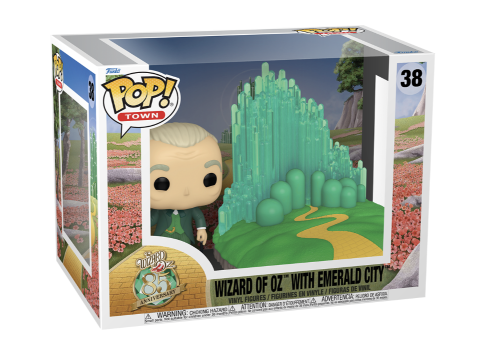 Funko POP! Town: The Wizard of Oz - Wizard of Oz with Emerald City #38 Figure