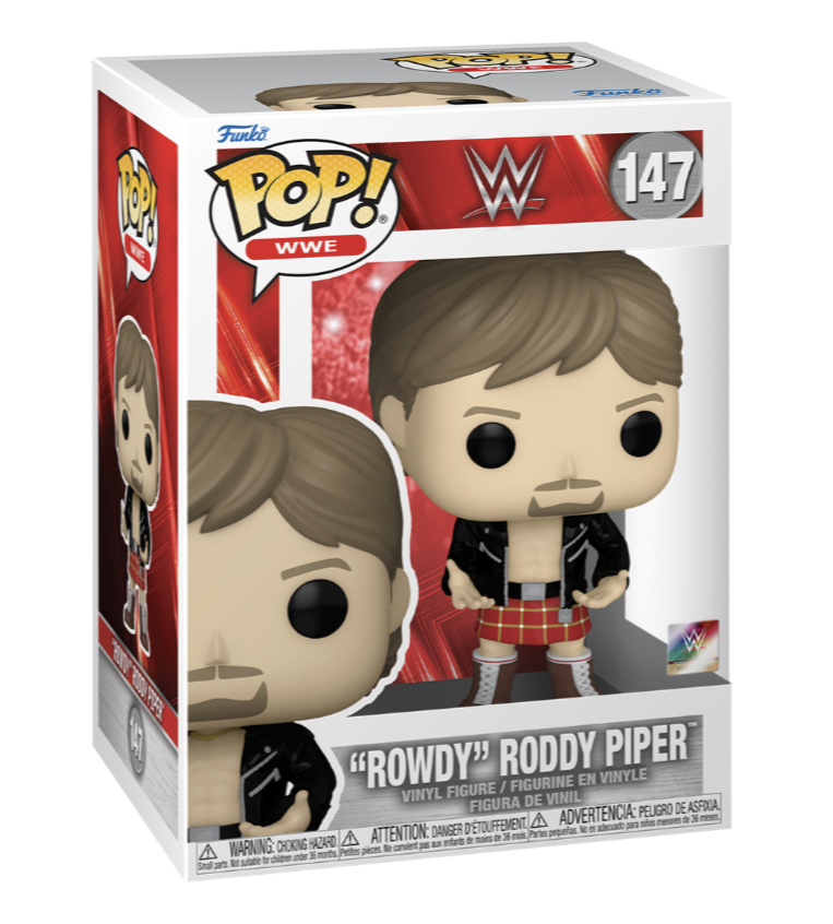 Funko POP! WWE: "Rowdy" Roddy Piper #147 Figure