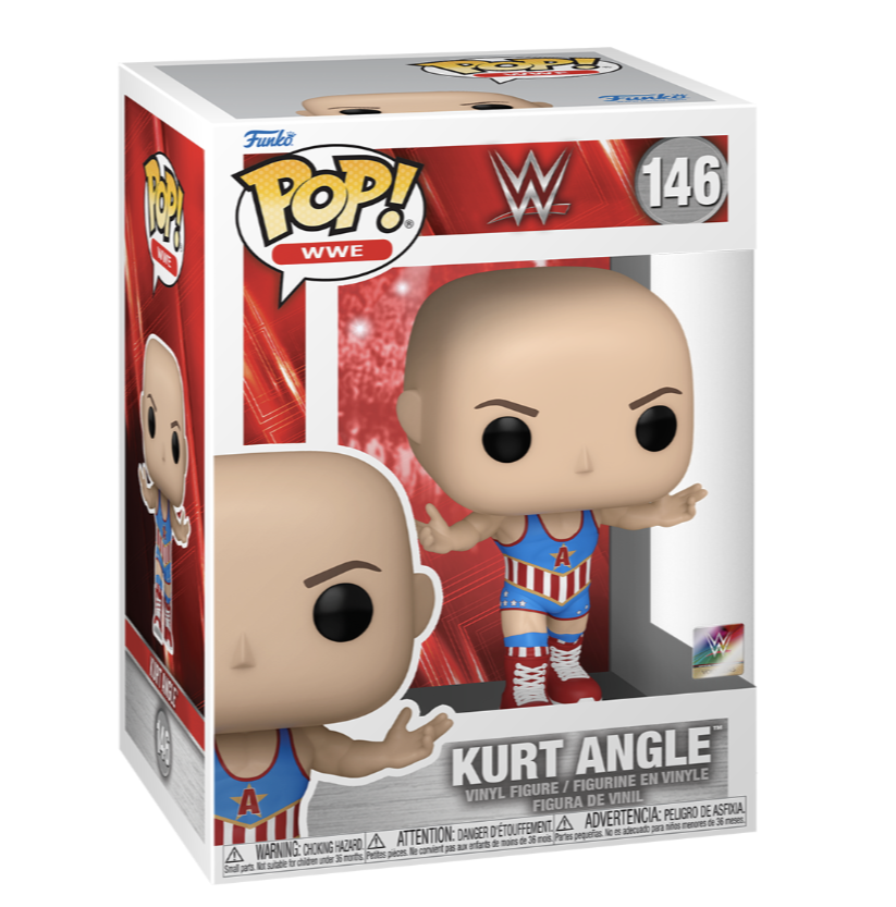 Funko POP! WWE: Kurt Angle #146 Figure