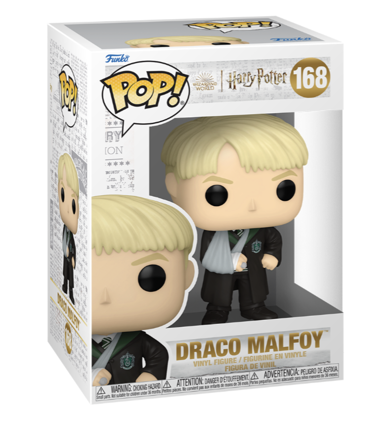 Funko POP! Movies: Harry Potter: Draco Malfoy with Broken Arm #168 Figure