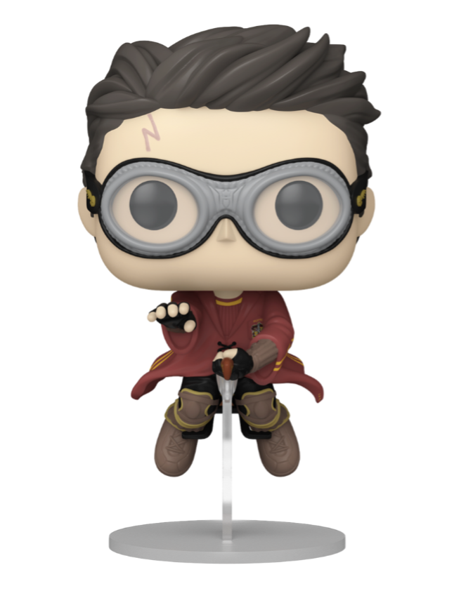 Funko POP! Movies: Harry Potter: Harry Potter with Broom #165 Figure