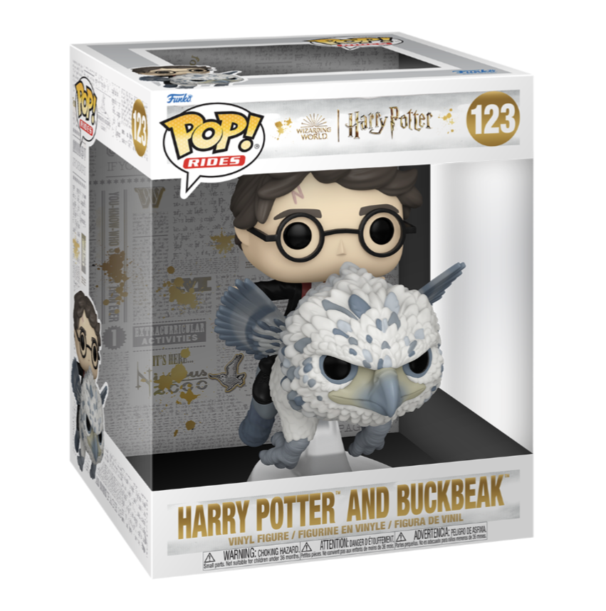Funko POP! Rides: Harry Potter - Harry Potter and Buckbeak #123 Figure