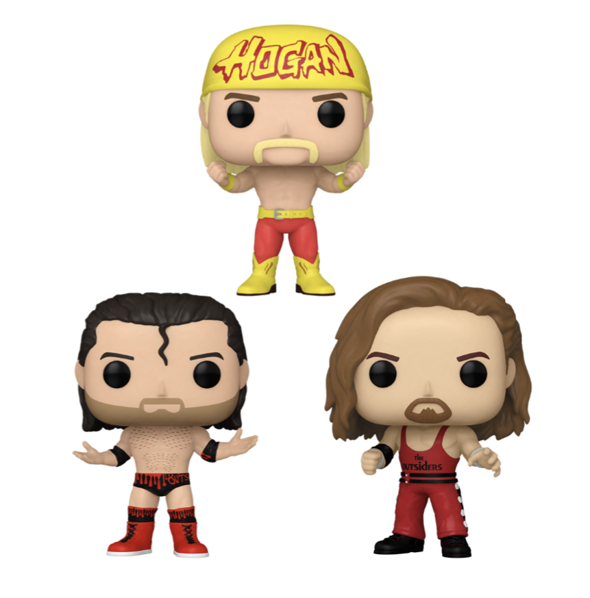 Funko POP! WWE: (NWO) Hogan & The Outsiders 3-Pack Figure