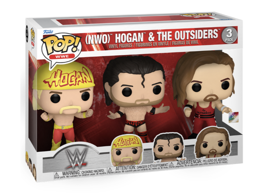 Funko POP! WWE: (NWO) Hogan & The Outsiders 3-Pack Figure