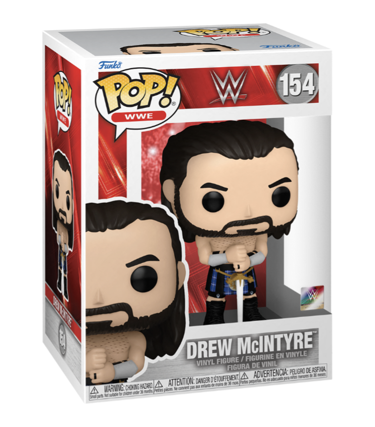 Funko POP! WWE: Drew McIntyre #154 Figure