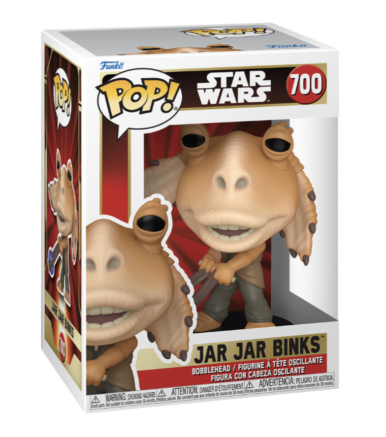Funko POP! Star Wars: The Phantom Menace - Jar Jar Binks #700 Figure