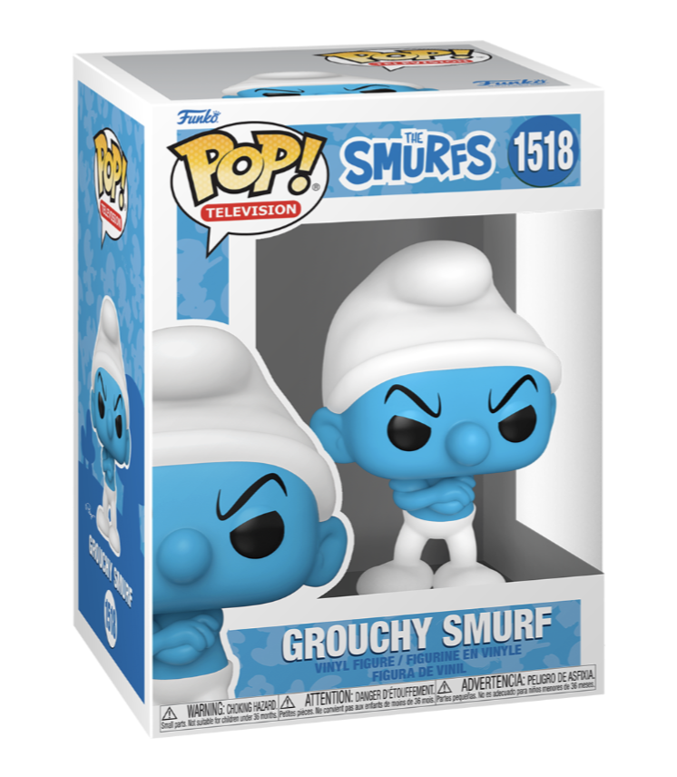Funko POP! TV: The Smurfs - Grouchy Smurf #1518 Figure