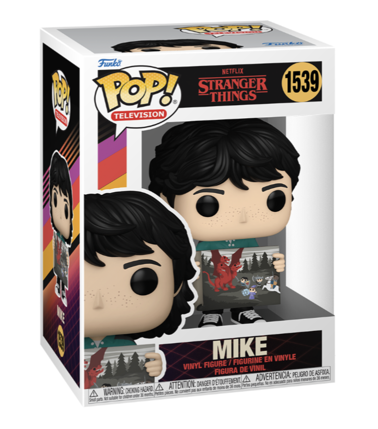 Funko POP! TV: Stranger Things - Mike with Will's Painting #1539 Figure