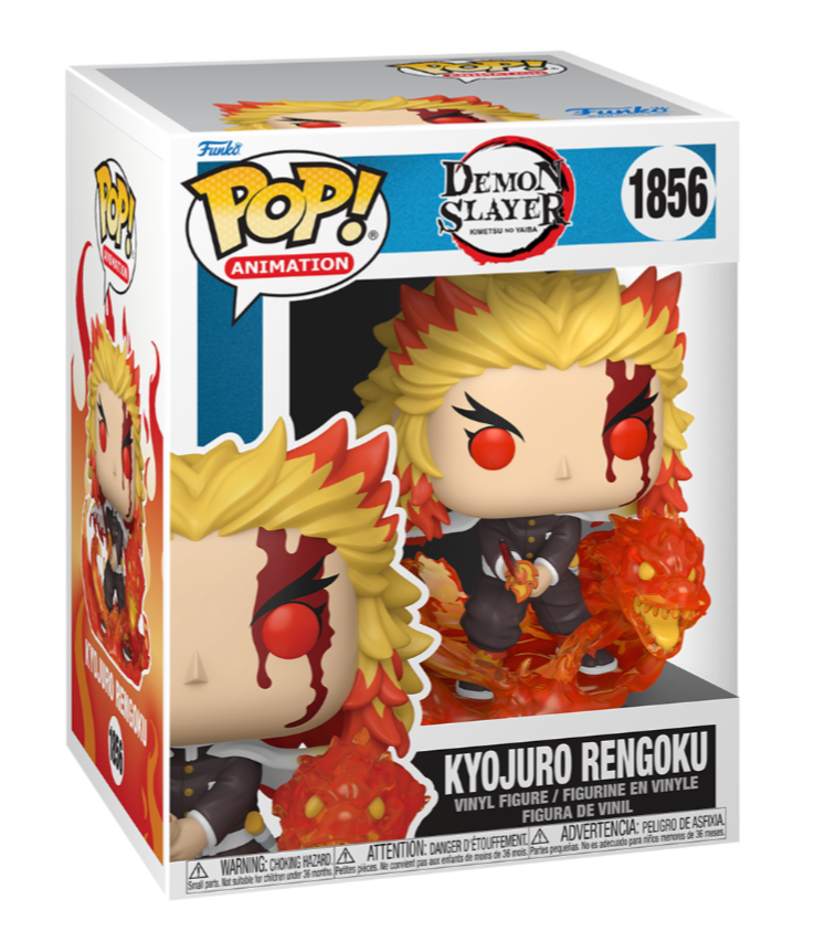 Funko POP! Animation: Demon Slayer Kimetsu no Yaiba - Kyojuro Rengoku #1856 Figure