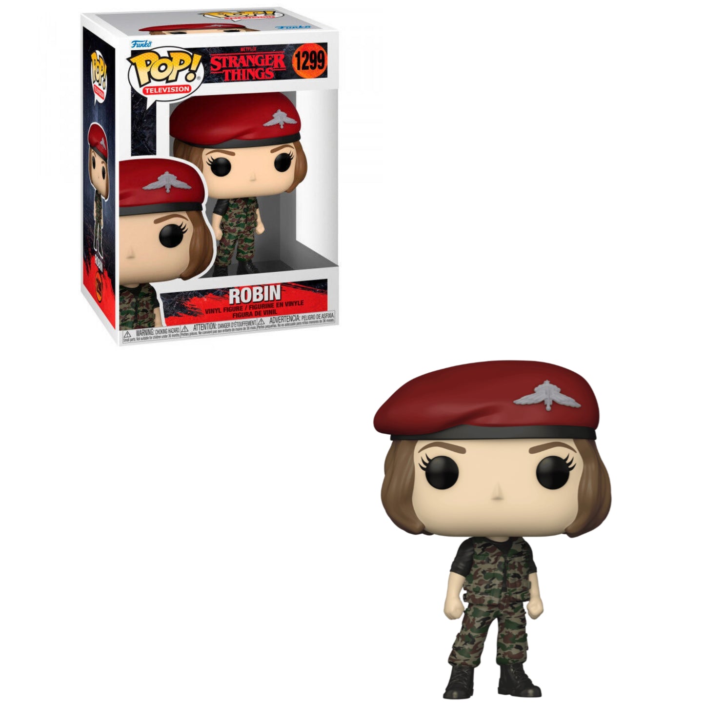 Funko POP! TV: Stranger Things - Hunter Robin #1299 Figure