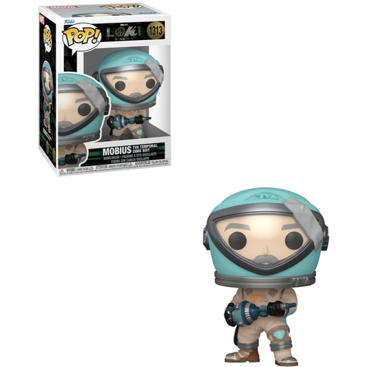 Funko POP! Marvel: Loki Season 2 - Mobius (TVA Temporal Core Suit) #1313 Figure