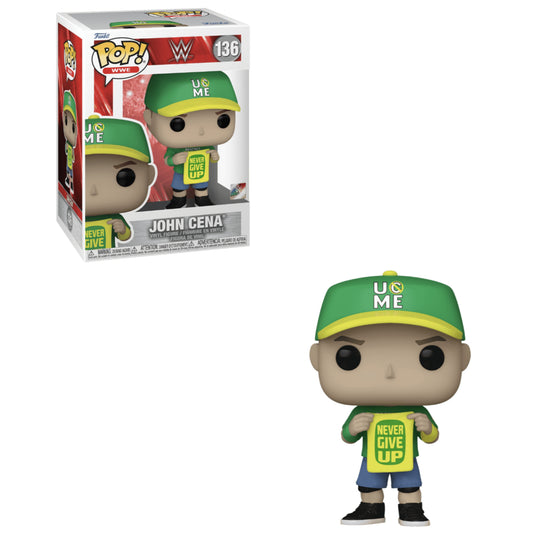 Funko POP! WWE: John Cena(Never give up) #136 Figure