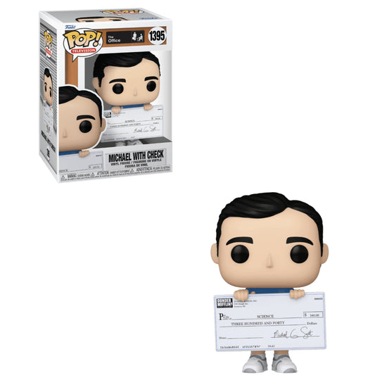 Funko POP! TV: The Office - Michael with Check #1395 Figure